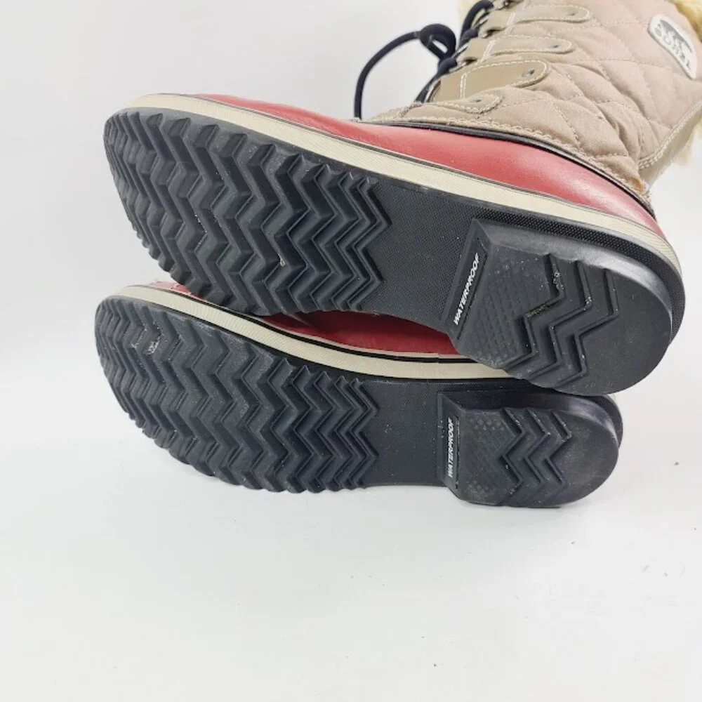 Sorel women tan
